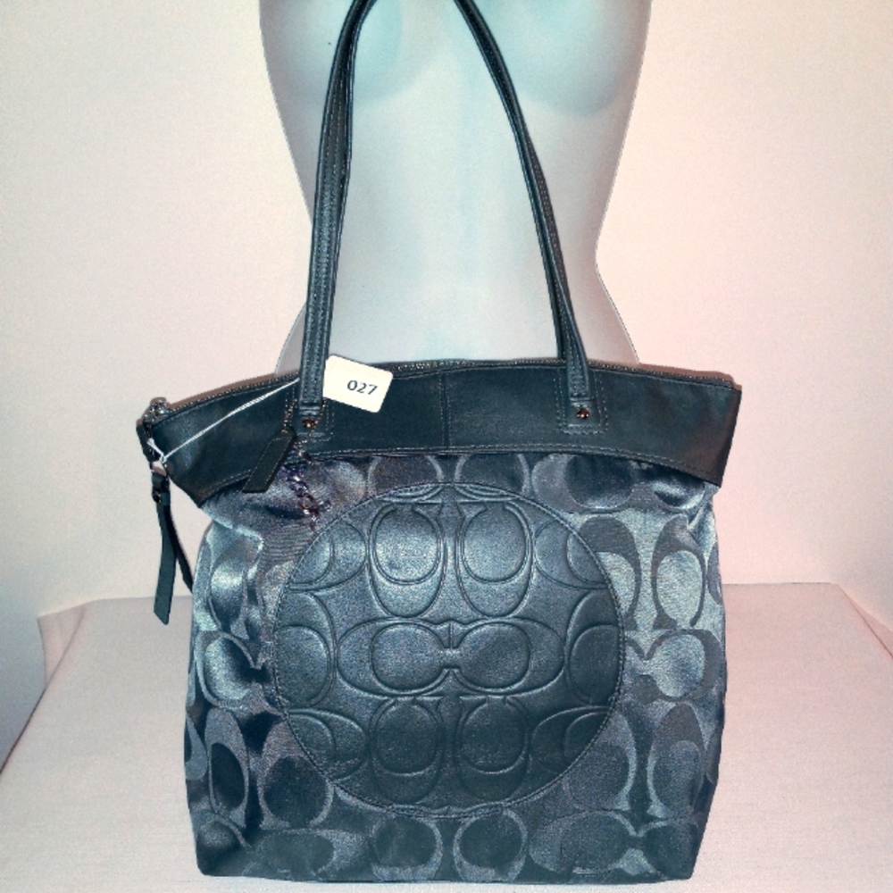 OS - COACH – LARGE BAG – GRAY/GRAY
